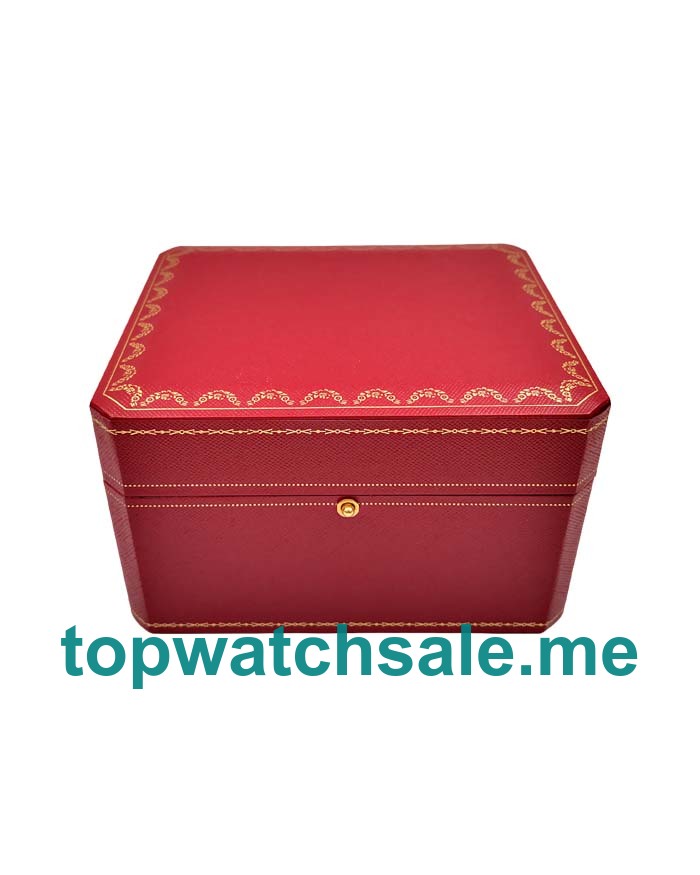Cartier Original Style Red Wooden Box