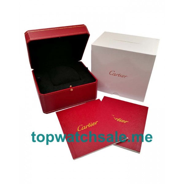 Cartier Original Style Red Wooden Box