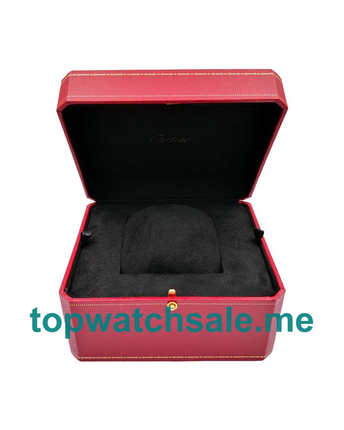 Cartier Original Style Red Wooden Box