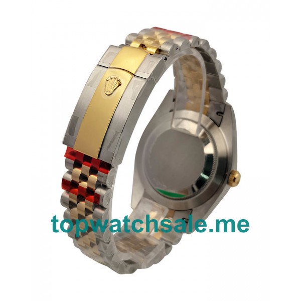 UK Swiss Made Replica Rolex Datejust II 116333 41MM EW Stainless Steel & Yellow Gold Black Dial Swiss 3235