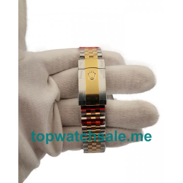 Replica Rolex Datejust II 116333 41MM EW Stainless Steel & Yellow Gold Black Dial Swiss 3235