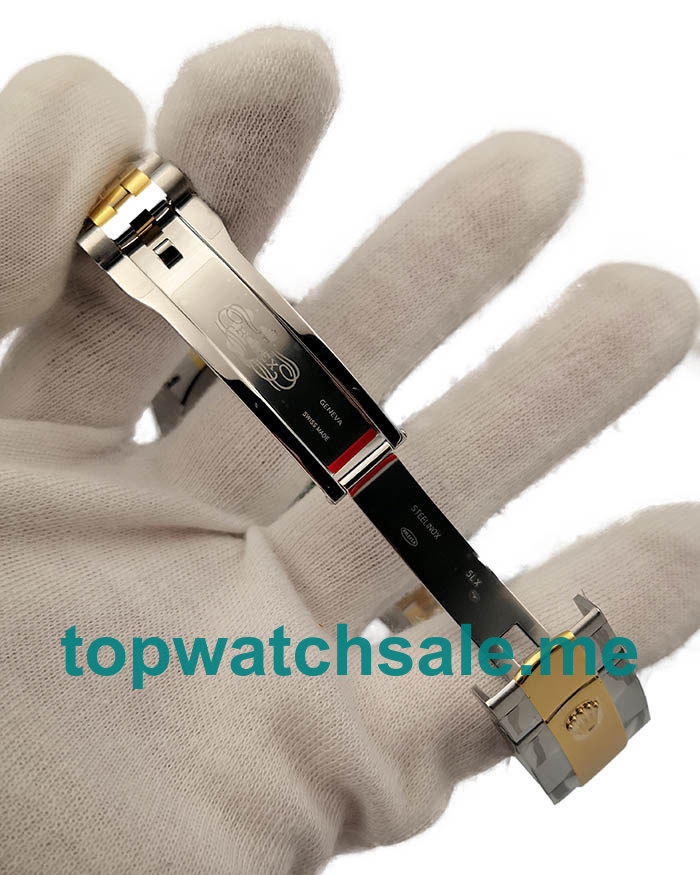 UK Swiss Made Replica Rolex Datejust II 116333 41MM EW Stainless Steel & Yellow Gold Black Dial Swiss 3235