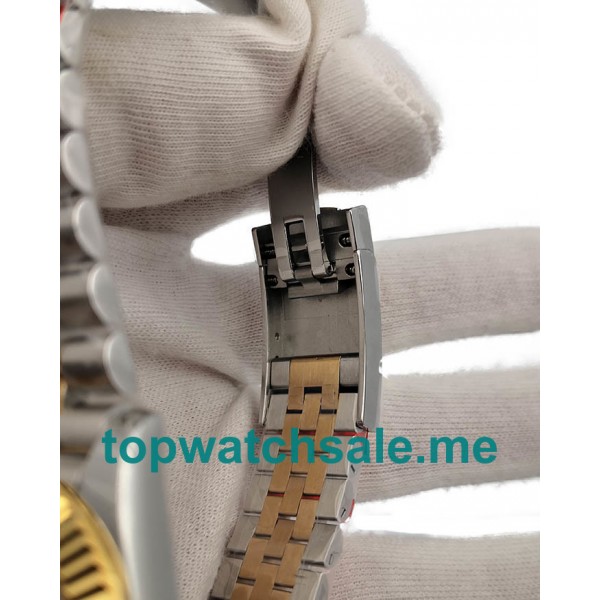 UK Swiss Made Replica Rolex Datejust II 116333 41MM EW Stainless Steel & Yellow Gold Black Dial Swiss 3235