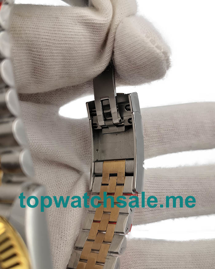 UK Swiss Made Replica Rolex Datejust II 116333 41MM EW Stainless Steel & Yellow Gold Black Dial Swiss 3235