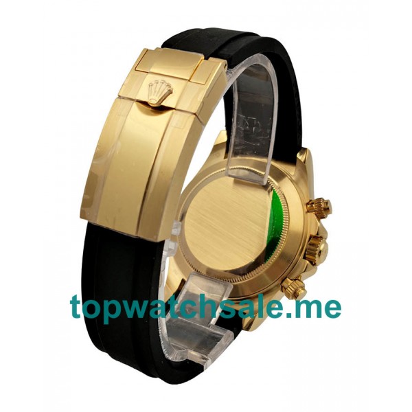 UK Perfect Replica Rolex Daytona Cosmograph Watches With Yellow Gold Cases For Sale