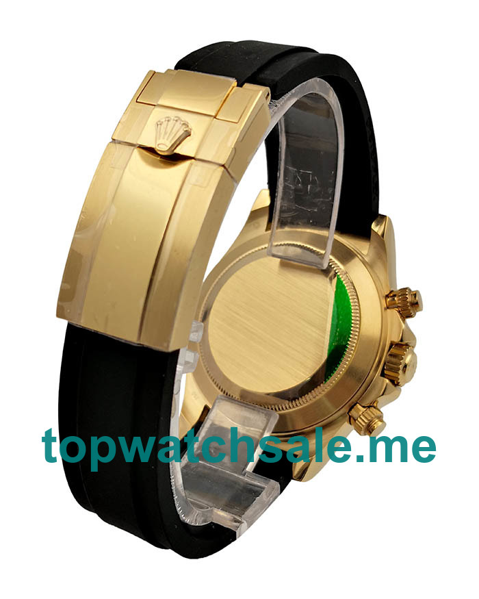 UK Perfect Replica Rolex Daytona Cosmograph Watches With Yellow Gold Cases For Sale
