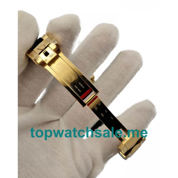 UK Perfect Replica Rolex Daytona Cosmograph Watches With Yellow Gold Cases For Sale