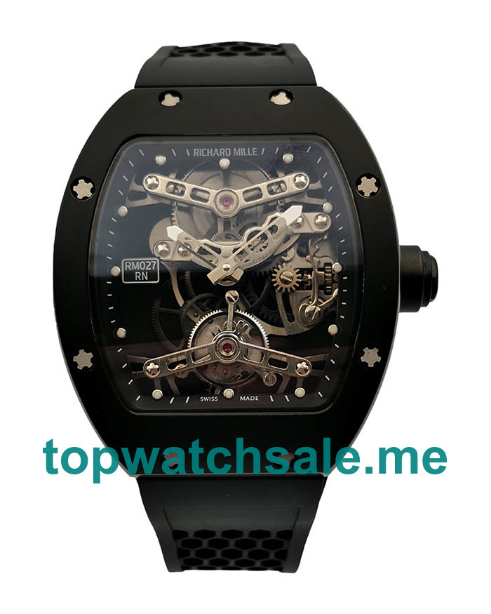 UK 1:1 Wholesale Replica Richard Mille RM027 - 48.00x39.70 MM Watches With Carbon Composite Cases