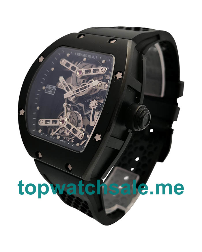UK 1:1 Wholesale Replica Richard Mille RM027 - 48.00x39.70 MM Watches With Carbon Composite Cases