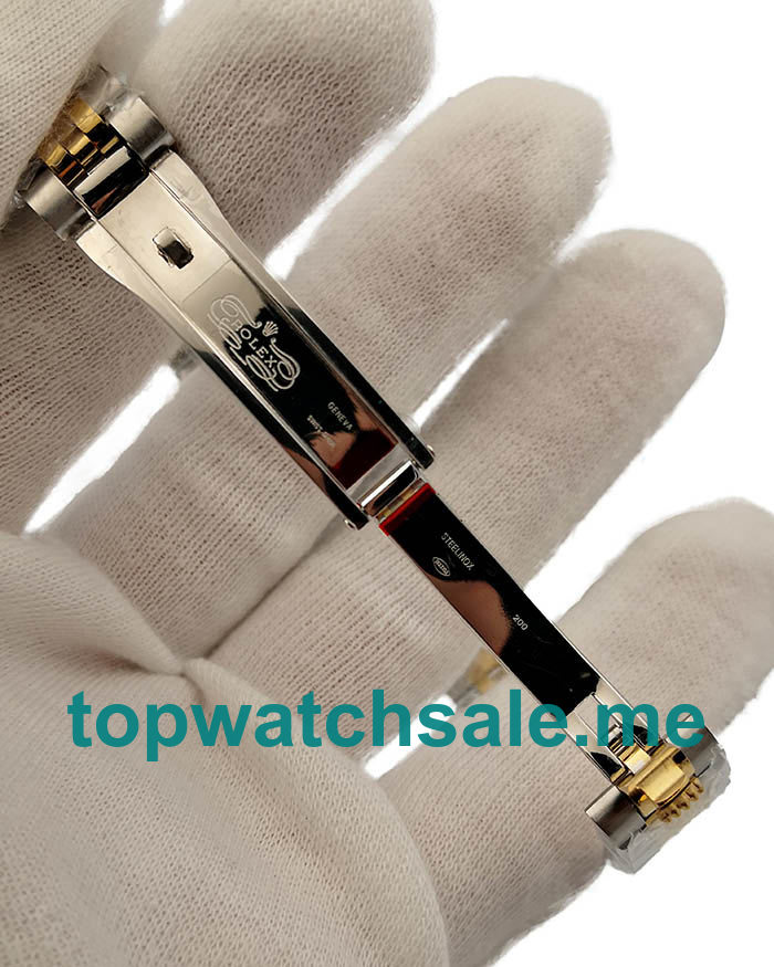 UK 26 MM Best Quality Rolex Lady-Datejust 179383 Replica Watches With Champagne Dials For Sale