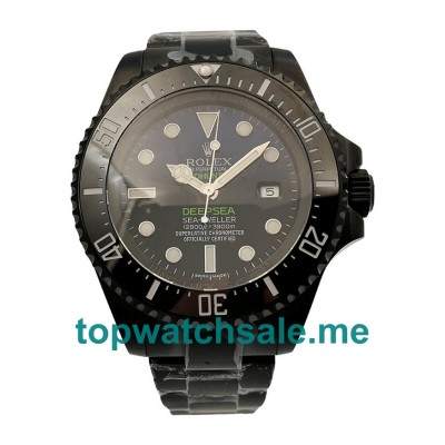 UK High Quality Replica Rolex Deepsea 116660 Jacques Piccard V5 PVD D-Blue Dial Swiss 2836-2