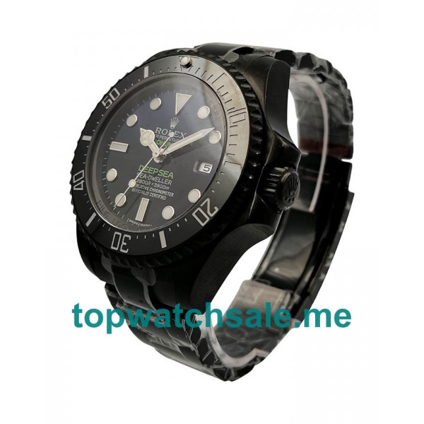 UK High Quality Replica Rolex Deepsea 116660 Jacques Piccard V5 PVD D-Blue Dial Swiss 2836-2