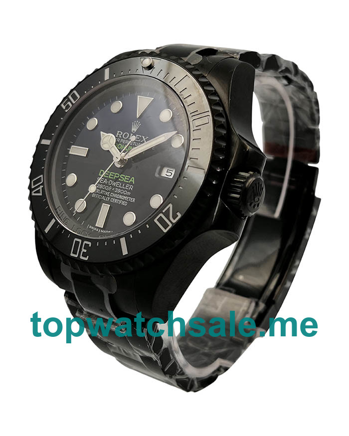 UK High Quality Replica Rolex Deepsea 116660 Jacques Piccard V5 PVD D-Blue Dial Swiss 2836-2