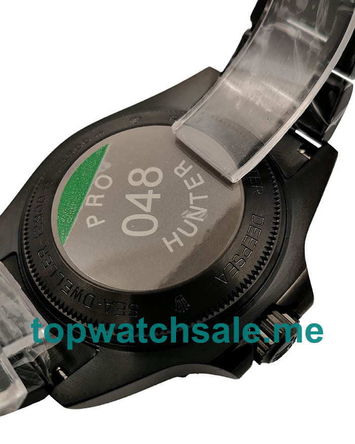 UK High Quality Replica Rolex Deepsea 116660 Jacques Piccard V5 PVD D-Blue Dial Swiss 2836-2