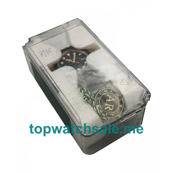 UK Swiss Movement Replica Rolex Yacht-Master 40 116655 AR Rose Gold Black Dial Swiss 3135