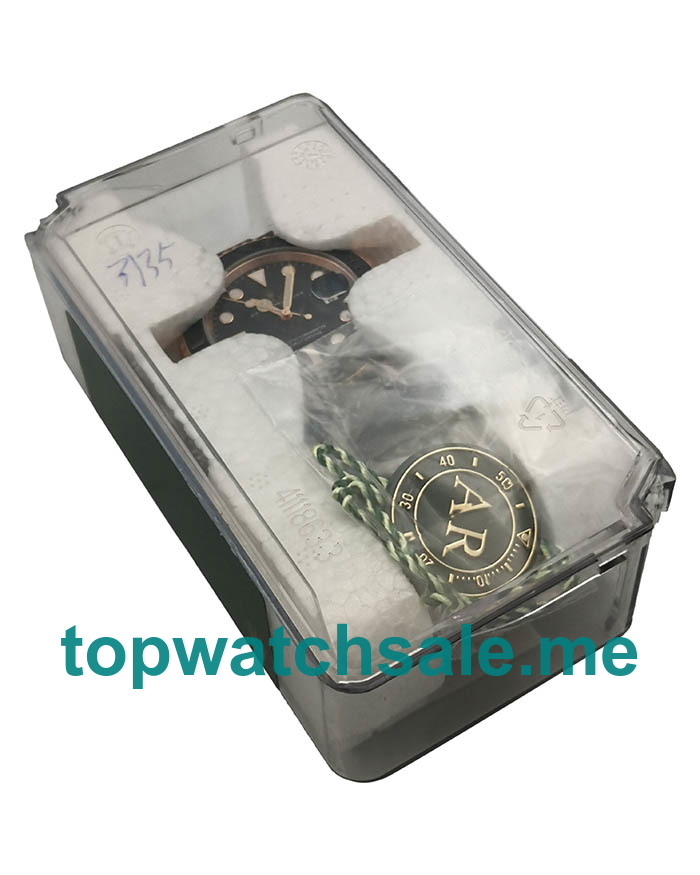 UK Swiss Movement Replica Rolex Yacht-Master 40 116655 AR Rose Gold Black Dial Swiss 3135