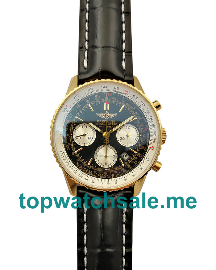 UK AAA Quality Breitling Navitimer RB0120121B1P1 Replica Watches With Black Dials For Men