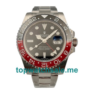 UK Top Replica Rolex GMT-Master II Watches With Black Dials For Men