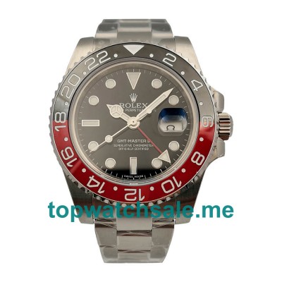 Replica Rolex GMT-Master II 116710BLNR UR Stainless Steel Black Dial Swiss 2836-2