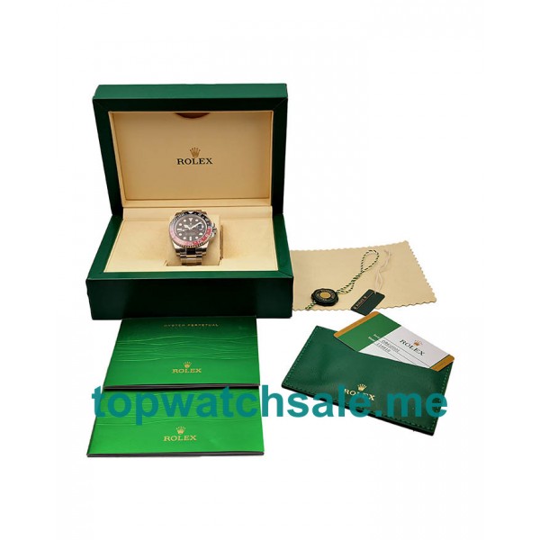 UK Top Replica Rolex GMT-Master II Watches With Black Dials For Men