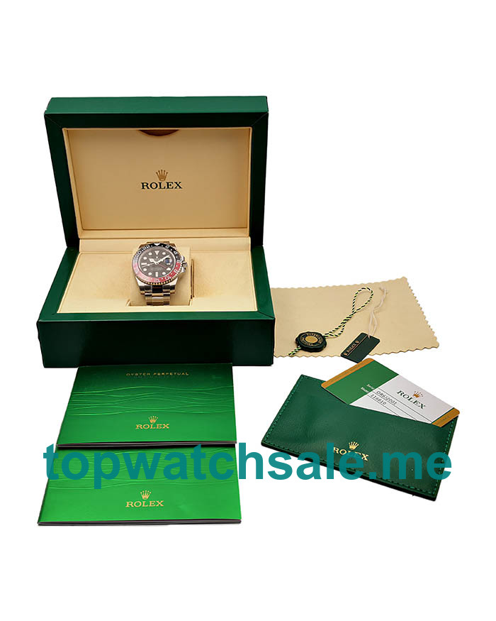 UK Top Replica Rolex GMT-Master II Watches With Black Dials For Men