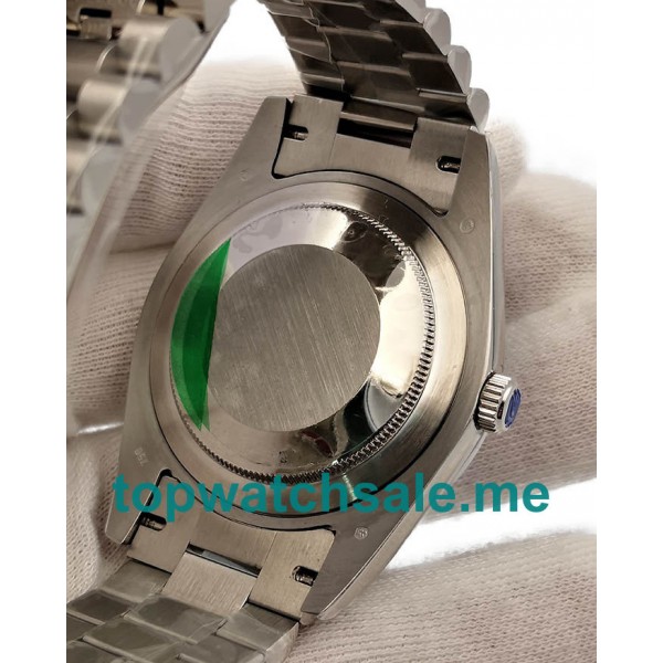 UK Best 1:1 40MM Rolex Day-Date 228206 Replica Watches With Ice Blue Dials For Men