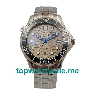 Best 1:1 Omega Seamaster 300 M 210.30.42.20.06.001 Replica Watches With Gray Dials For Men