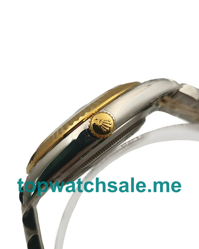 Replica Rolex Datejust II 116333 41MM EW Stainless Steel & Yellow Gold Champagne Dial Swiss 3136