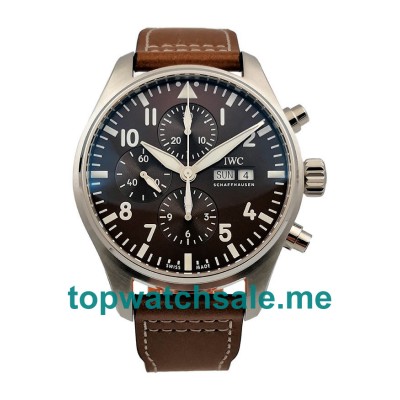 UK IWC Pilots IW377714 Watches With Steel Cases For Men