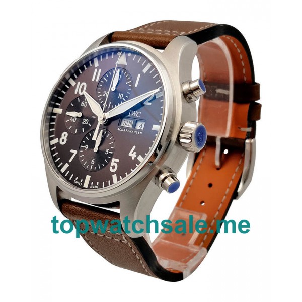 UK IWC Pilots IW377714 Watches With Steel Cases For Men