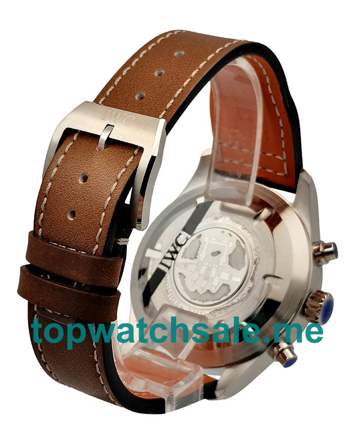 UK IWC Pilots IW377714 Watches With Steel Cases For Men