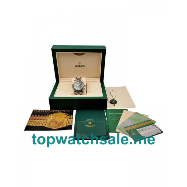 UK Perfect Replica Rolex Submariner Date 116610LV 2018 N V9S Stainless Steel 904L Green Dial Swiss 3135