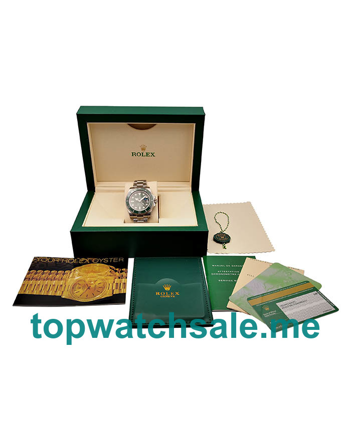 UK Perfect Replica Rolex Submariner Date 116610LV 2018 N V9S Stainless Steel 904L Green Dial Swiss 3135