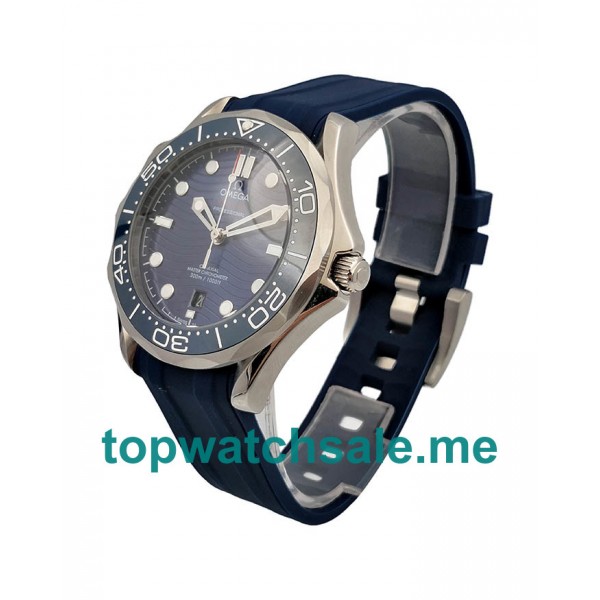 UK Best 1:1 Replica Omega Seamaster 300 M 210.32.42.20.03.001 with Blue Dials For Men