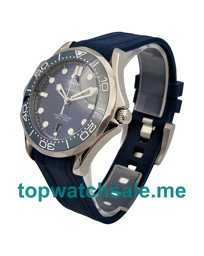 UK Best 1:1 Replica Omega Seamaster 300 M 210.32.42.20.03.001 with Blue Dials For Men
