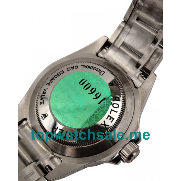 UK Best 1:1 40 MM Rolex Sea-Dweller 116600 Replica Watches With Black Dials For Men