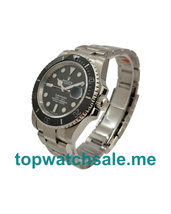 Best Quality 40 MM Rolex Submariner 116610LN Replica Watches With Black Dials For Men