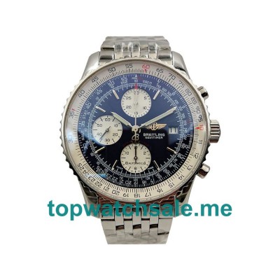 UK Best 1:1 43.5MM Breitling Navitimer A13324 Replica Watches With Blue Dials For Men