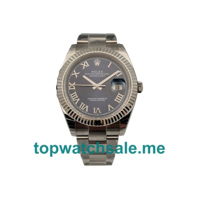 UK Swiss Made Rolex Datejust 126334 Fake Watches With Blue Dials For Sale