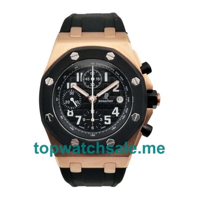 UK Best 1:1 42MM Audemars Piguet Royal Oak Offshore 25940OK.OO.D002CA.01 Replica Watches With Black Dials For Men