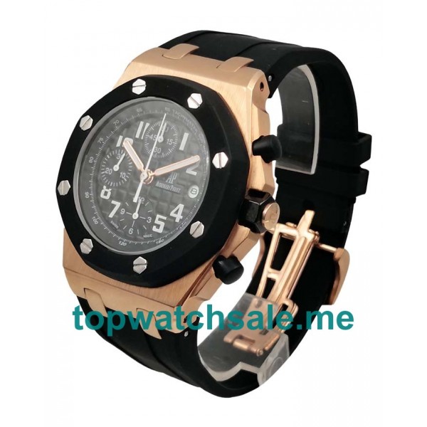 UK Best 1:1 42MM Audemars Piguet Royal Oak Offshore 25940OK.OO.D002CA.01 Replica Watches With Black Dials For Men