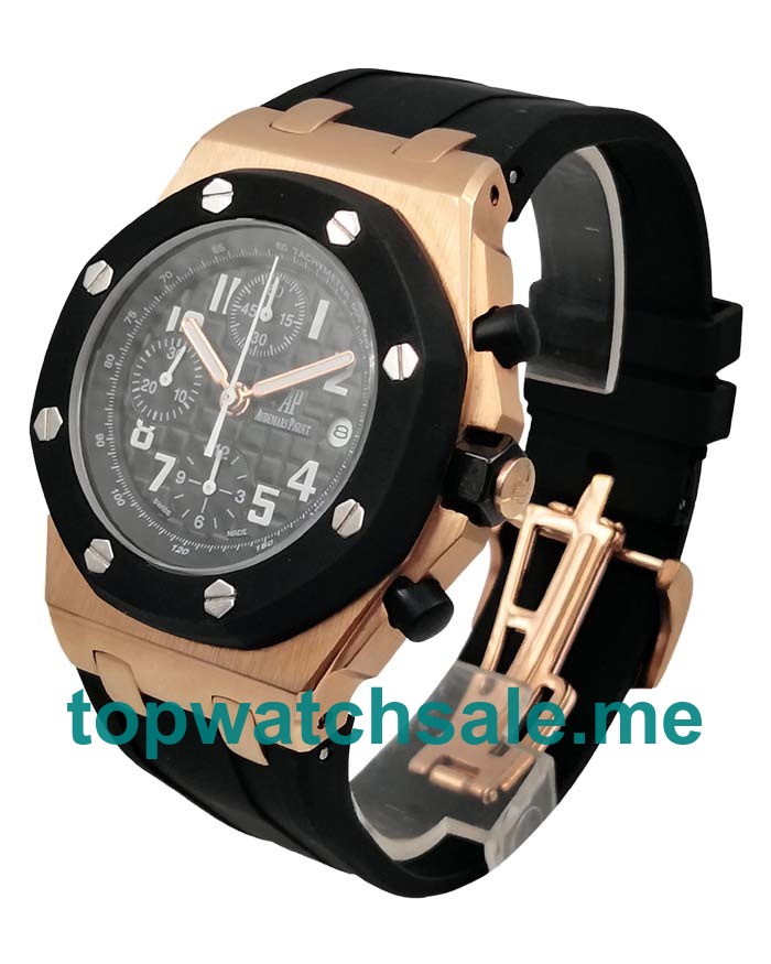 UK Best 1:1 42MM Audemars Piguet Royal Oak Offshore 25940OK.OO.D002CA.01 Replica Watches With Black Dials For Men