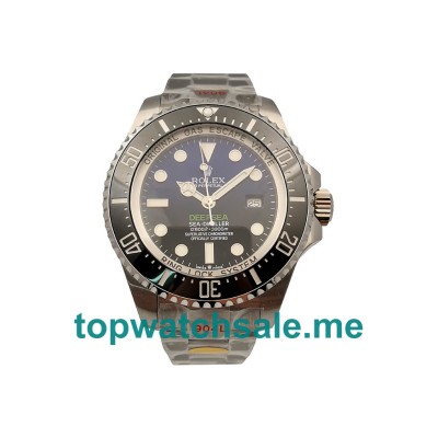 UK Swiss Made Rolex Sea-Dweller Deepsea 126660 Replica Watches With Blue & Black Dials For Sale
