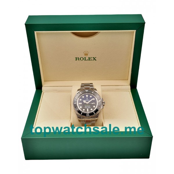 UK Swiss Made Rolex Sea-Dweller Deepsea 126660 Replica Watches With Blue & Black Dials For Sale