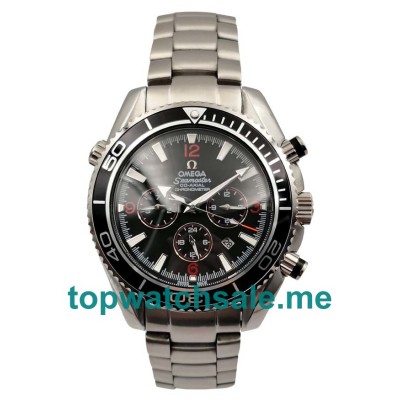 UK Best Quality Omega Seamaster Planet Ocean 2210.51.00 Fake Watches With Black Dials For Men