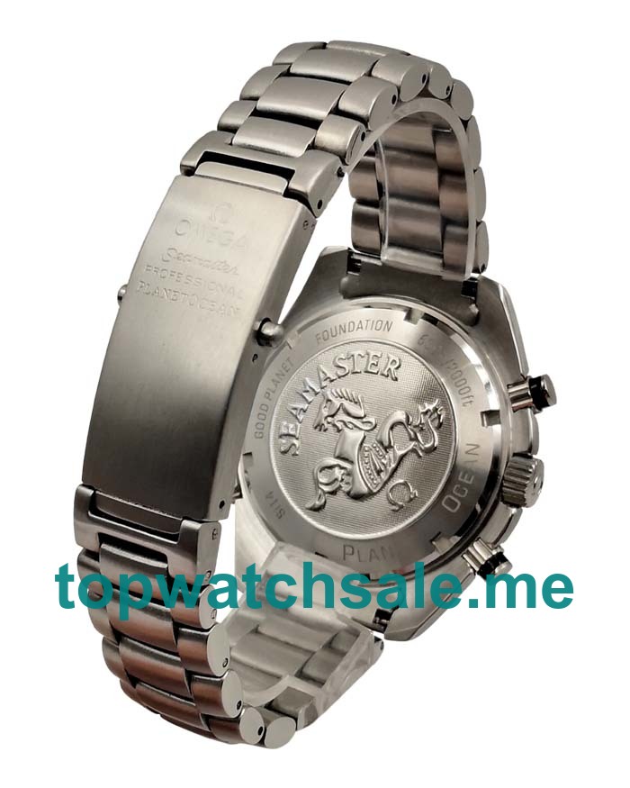 UK Best Quality Omega Seamaster Planet Ocean 2210.51.00 Fake Watches With Black Dials For Men