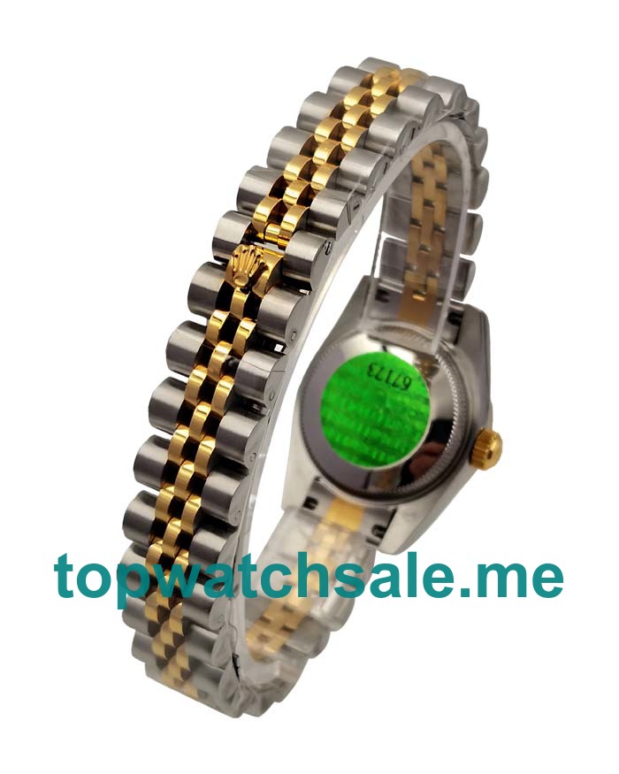 UK Best 1:1 26 MM Rolex Lady-Datejust 76193 Replica Watches With Champagne Dials For Men