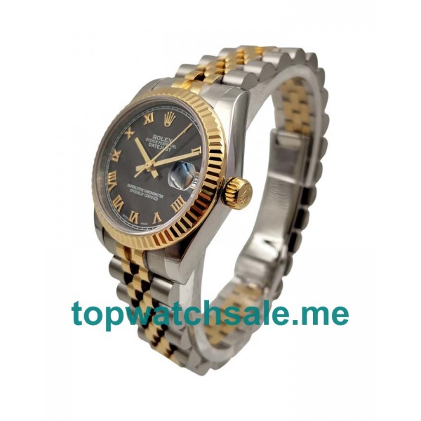 UK Cheap Rolex Datejust 178273 Replica Watches With Black Dials For Sale