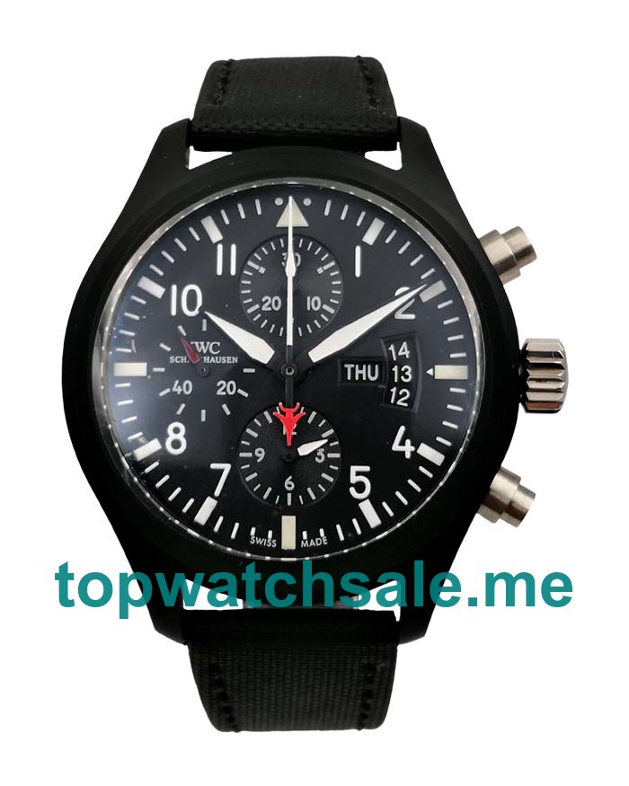 UK Top Quality Replica IWC Pilot's Spitfire IW378901 - 42 MM Watches With Black Dials