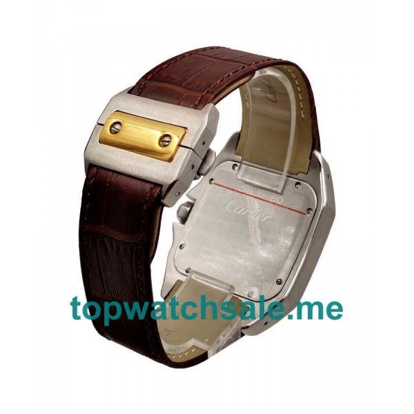 Cartier Replica Santos 100 W20107X7 - 39 x 39 MM